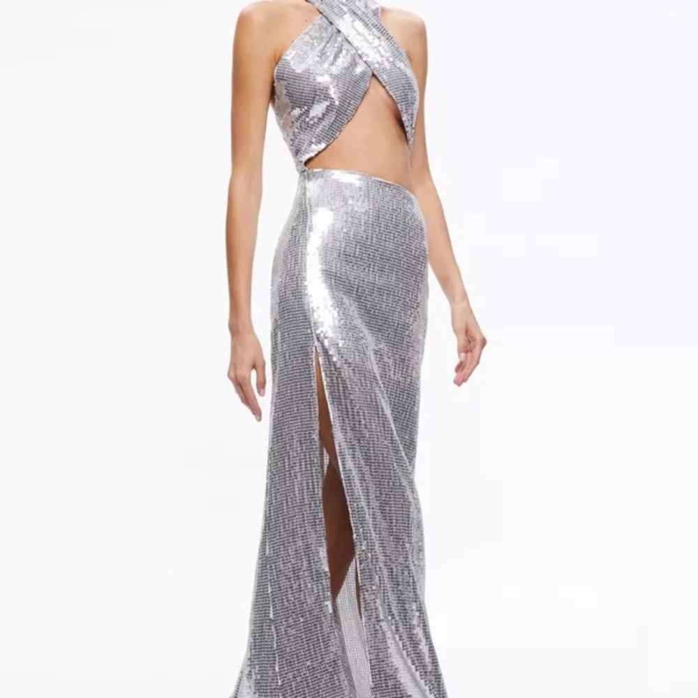 Alice + Olivia maxi sequin dress
